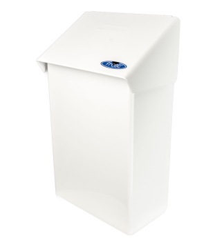 White Metal Surface Mounted Feminine Product Disposal